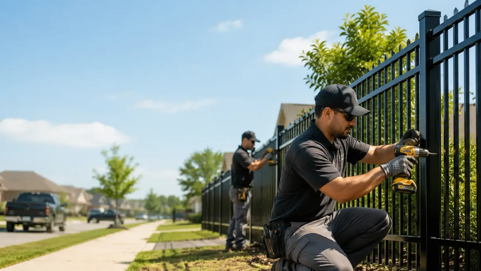 Metal Fence Installation in Henrietta, NY